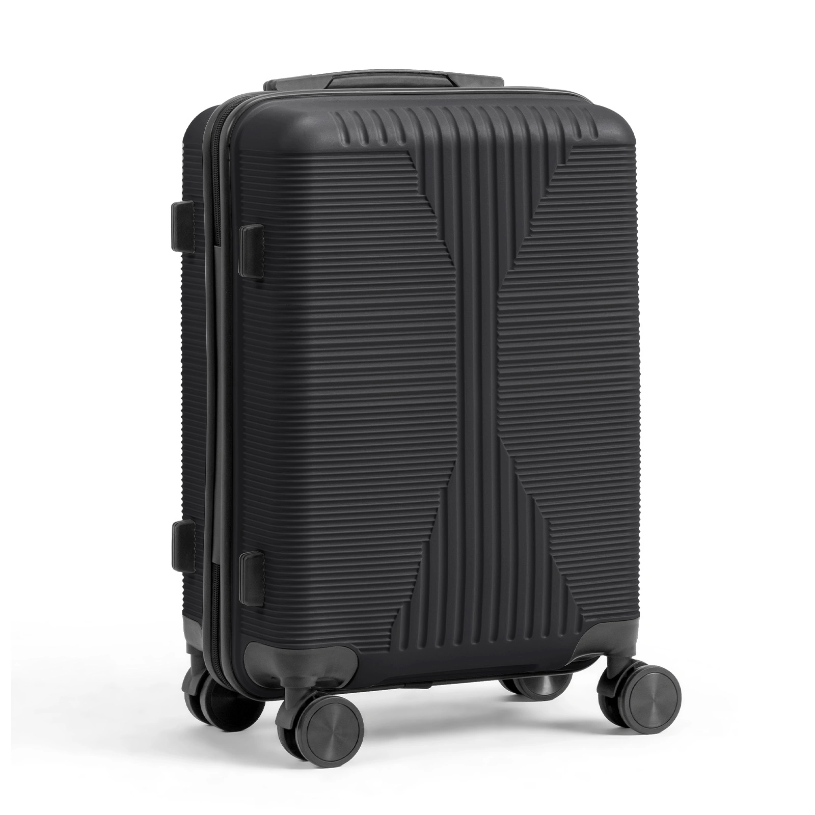 20in PP Trolley Case, Black Travel Suitcase with Spinner Wheels, Lightweight Carry-On Luggage view 11