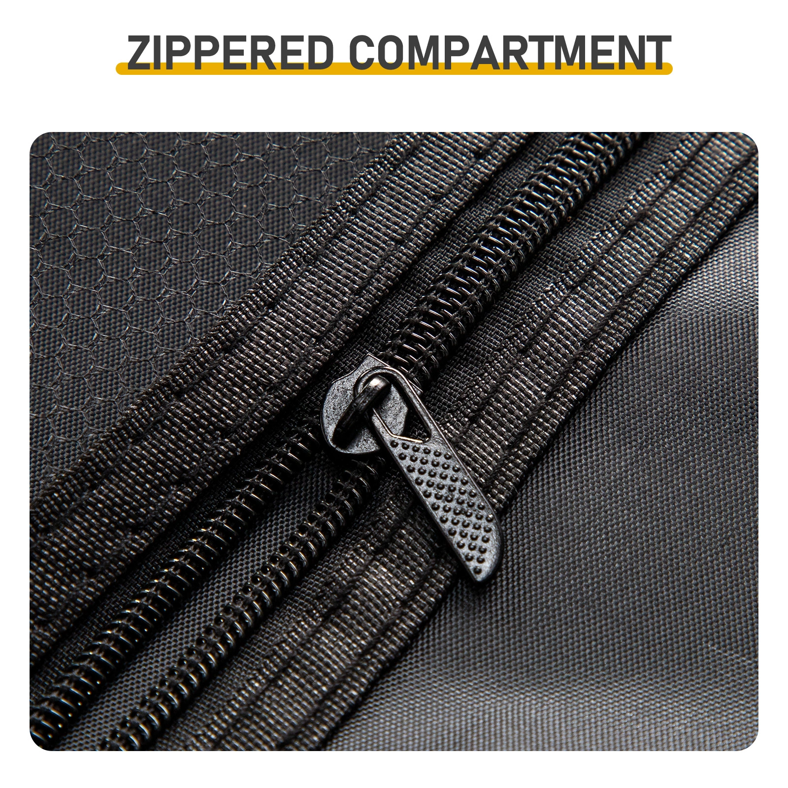 20in PP Trolley Case, Black Travel Suitcase with Spinner Wheels, Lightweight Carry-On Luggage view 5