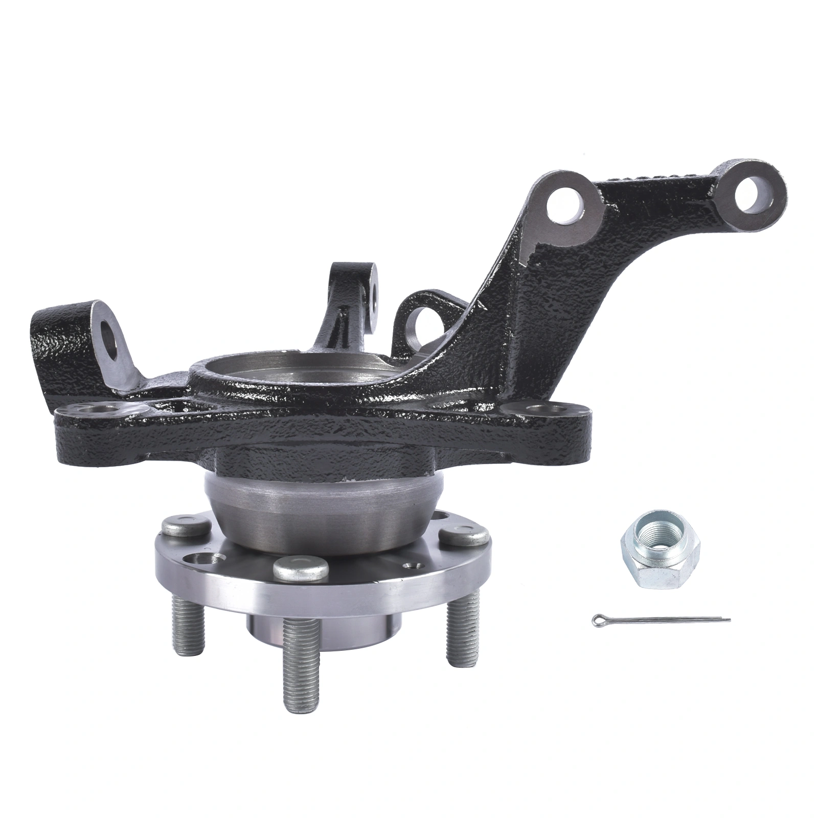 Front Left Steering Knuckle & Wheel Hub Bearing Assembly for Chevy Aveo Aveo5 Pontiac G3 L4 1.6L OEM 96535190