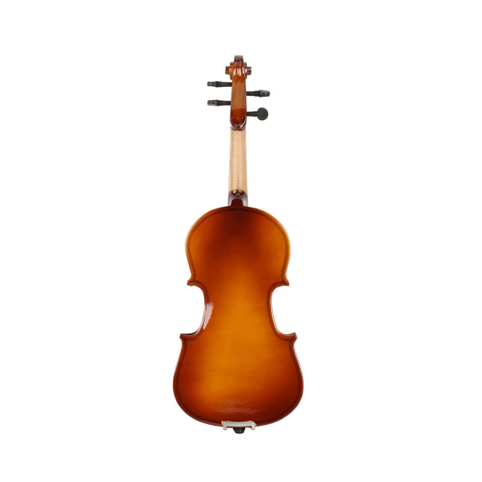 New 1/8 Acoustic Violin Case Bow Rosin Natural view 5