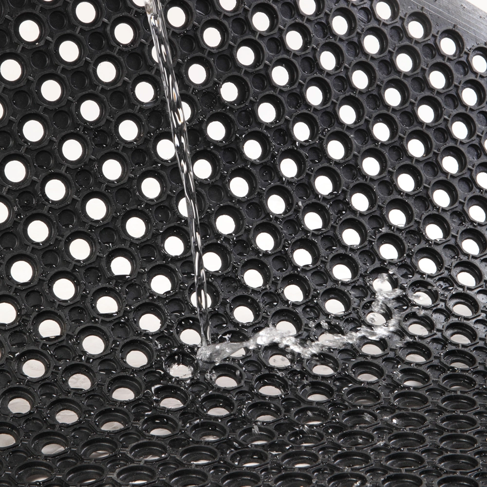 Industrial Hexagonal Anti-Fatigue Mat 150x90cm - Non-Slip Rubber Kitchen Bar Floor Mat with Drainage, Heavy-Duty Commercial Grade view 17