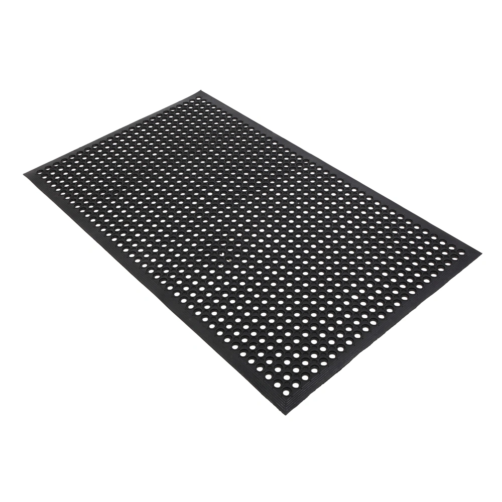 Industrial Hexagonal Anti-Fatigue Mat 150x90cm - Non-Slip Rubber Kitchen Bar Floor Mat with Drainage, Heavy-Duty Commercial Grade view 3