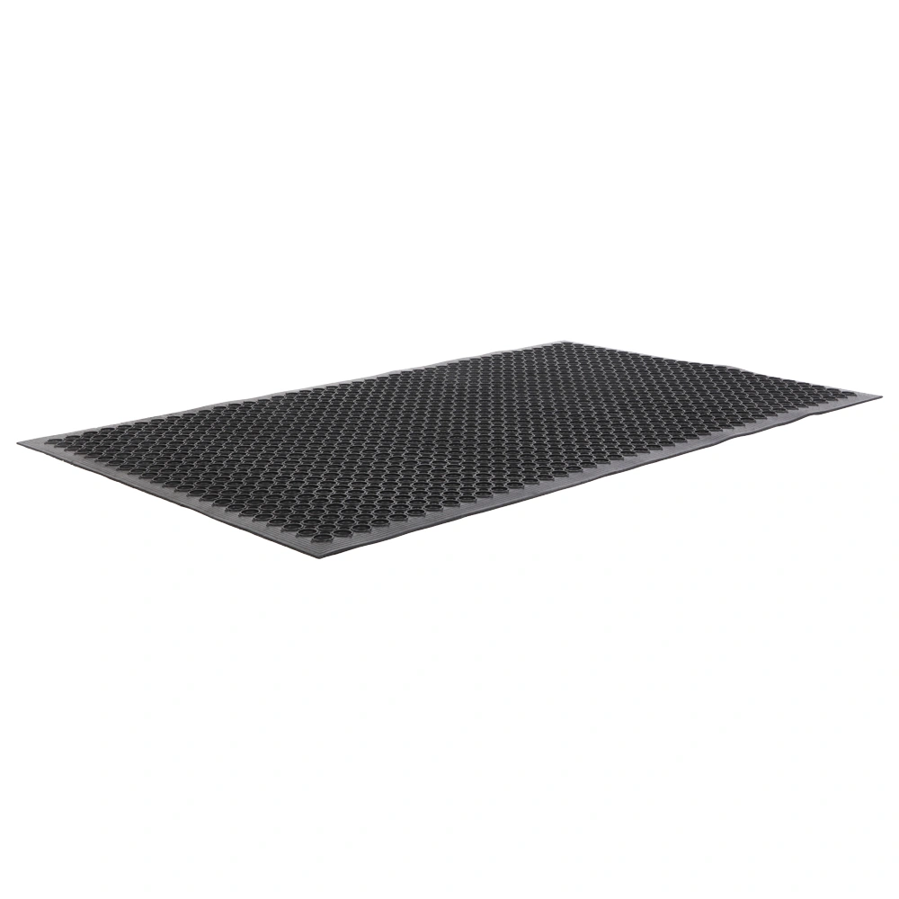 Industrial Hexagonal Anti-Fatigue Mat 150x90cm - Non-Slip Rubber Kitchen Bar Floor Mat with Drainage, Heavy-Duty Commercial Grade view 4