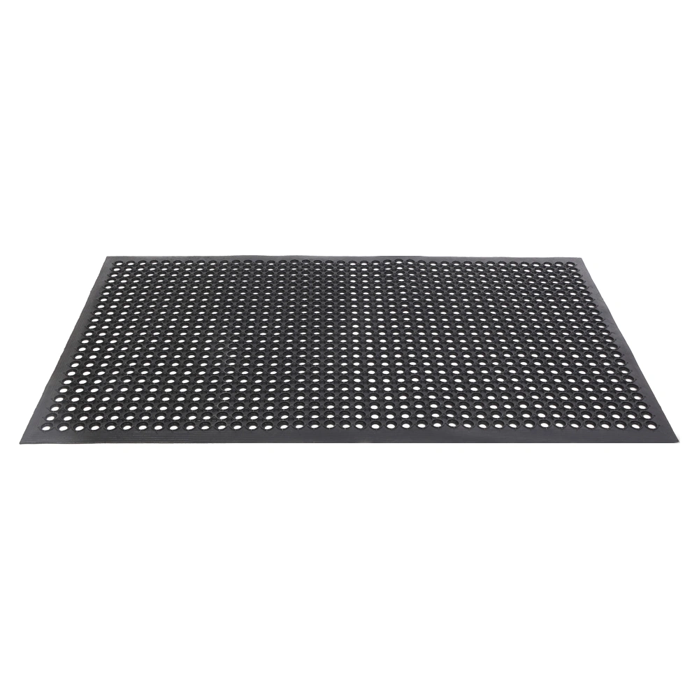 Industrial Hexagonal Anti-Fatigue Mat 150x90cm - Non-Slip Rubber Kitchen Bar Floor Mat with Drainage, Heavy-Duty Commercial Grade view 6