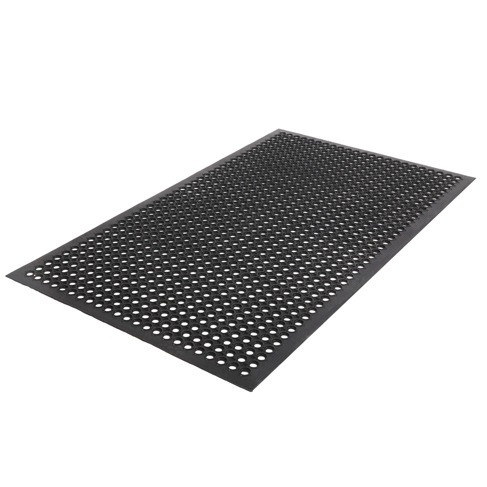 Industrial Hexagonal Anti-Fatigue Mat 150x90cm - Non-Slip Rubber Kitchen Bar Floor Mat with Drainage, Heavy-Duty Commercial Grade view 8