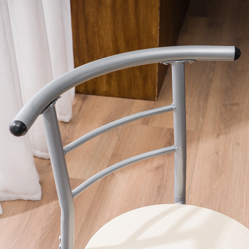 PVC Breakfast Table (One Table and Two Chairs) Natural view 23