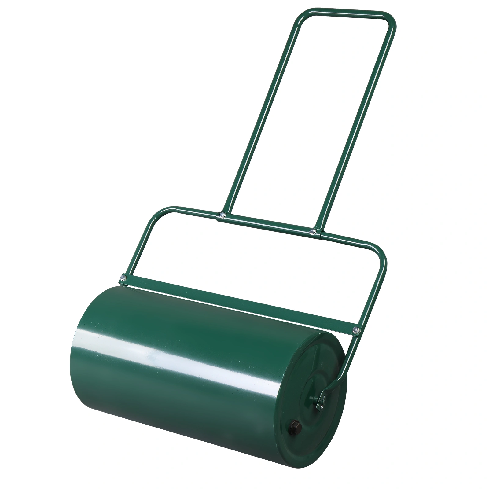 24 Inch Iron Lawn Roller for Garden, Cylindrical Compactor with Black Finish, Compatible with 90673505, Heavy Duty Yard Tool view 5