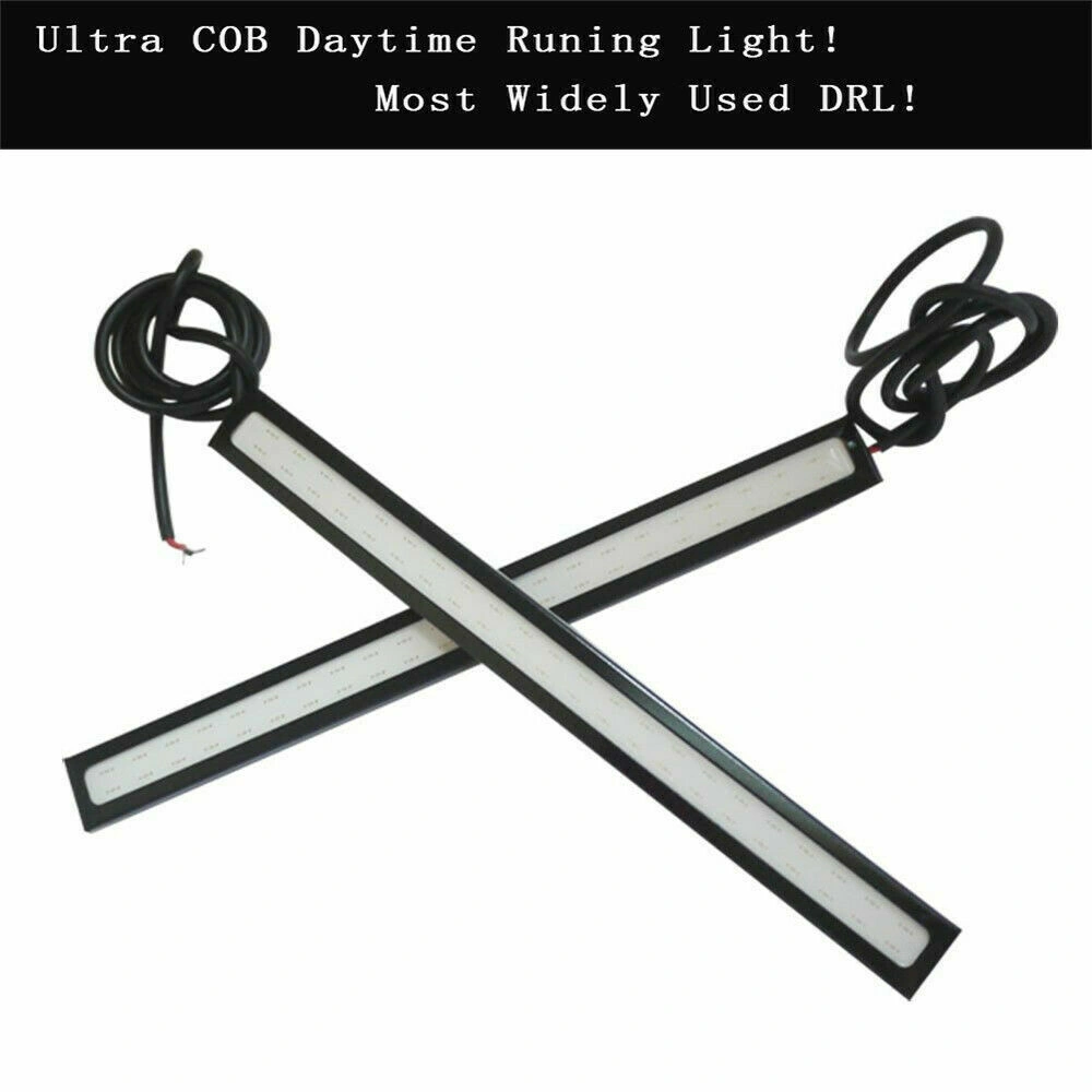 12V LED STRIP DRL DAYTIME RUNNING LIGHTS FOG COB CAR LAMP DRIVING US(tk/temu self-pickup orders) view 6
