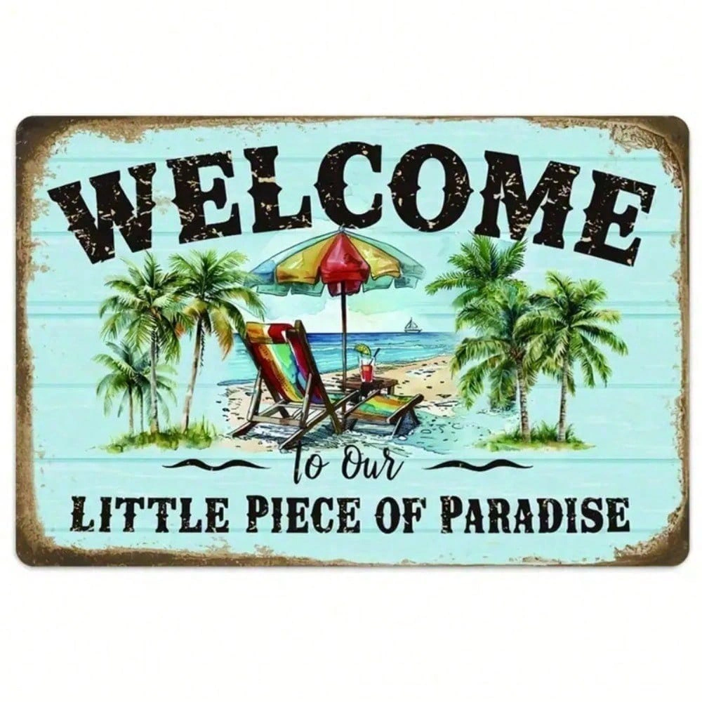 CIFbuy 8x12 Inch 20.3x30.5cm Aluminum Sign for Home TikTok, temu pick-up service view 2
