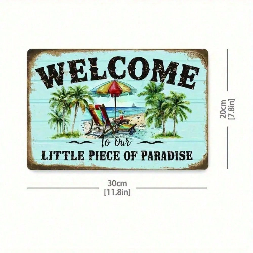 CIFbuy 8x12 Inch 20.3x30.5cm Aluminum Sign for Home TikTok, temu pick-up service view 3