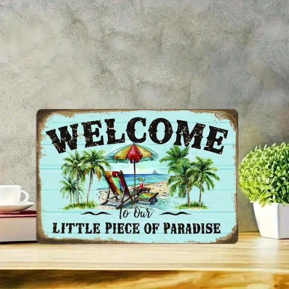 CIFbuy 8x12 Inch 20.3x30.5cm Aluminum Sign for Home TikTok, temu pick-up service view 4