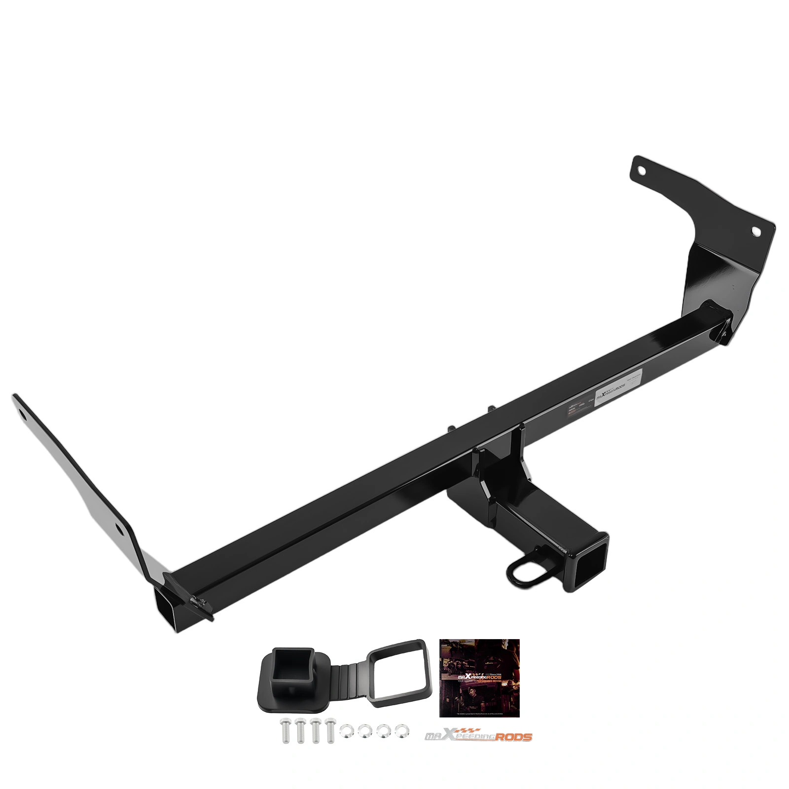 Class 3 2in Trailer Hitch Receiver Powder Coat Black Fit for Lexus NX450h+ 2022-2025 view 6