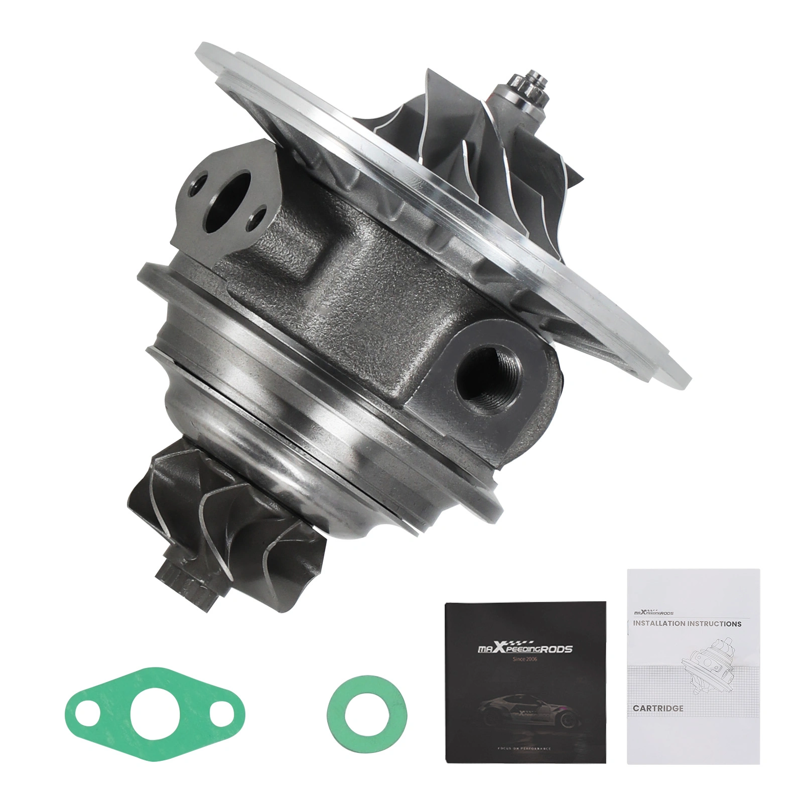 Turbocharger Cartridge for VW Beetle CC Eos GTI Jetta Passat Tiguan 2.0L 06J145701N Water+Oil Cooling view 2